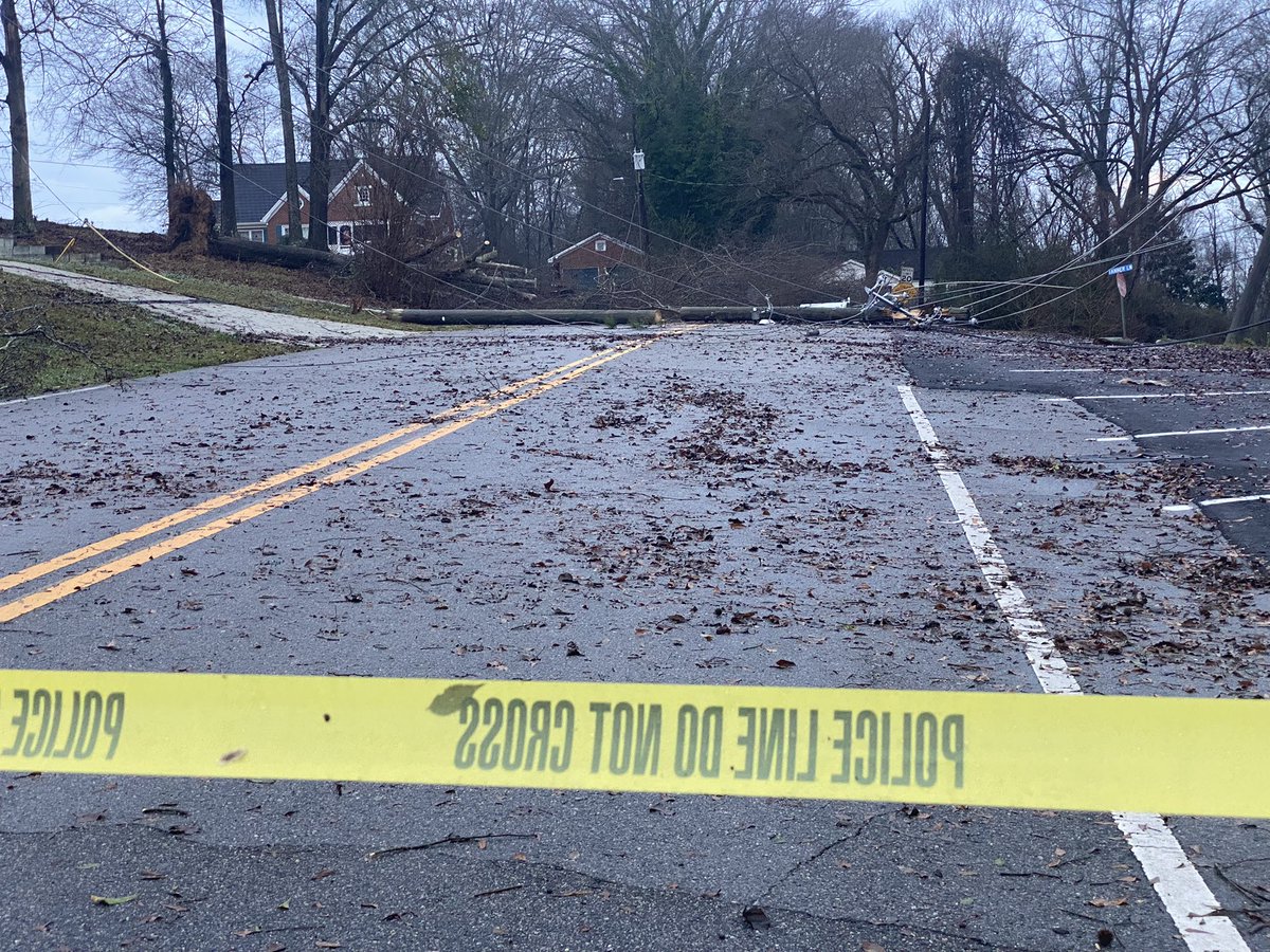 Here's a glimpse of some of the worst businesses hit by the storm in Winfield