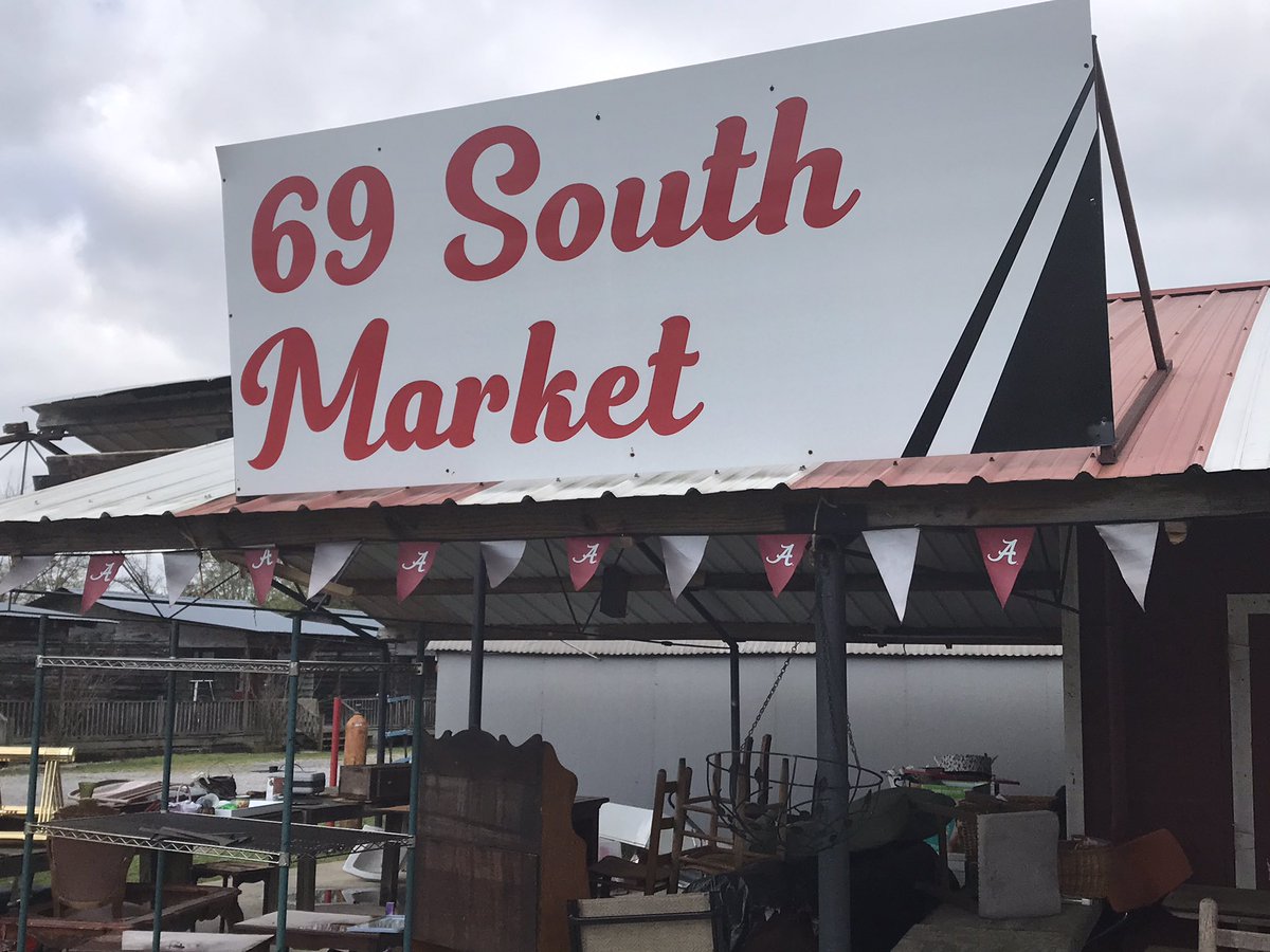 MOUNDVILLE STORM DAMAGE: Some homes on Rockwood Drive sustained damages.  The Highway 69 South Flea Market was also damaged.  No injuries