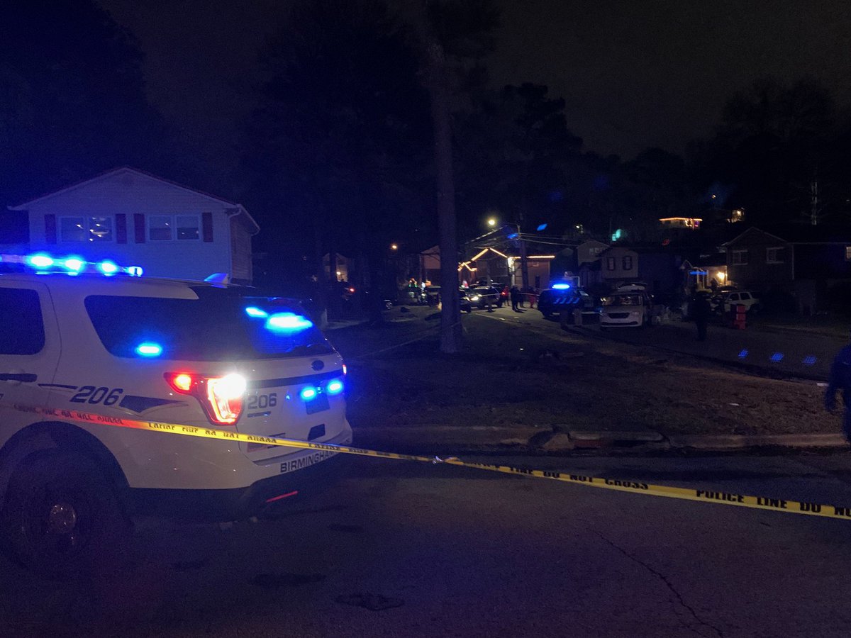 Child dies in Birmingham shooting. Scene where an 11 year-old child died in a shooting Wednesday morning. Birmingham police say this appears to be a drive by shooting and the little girl died in her bed. No suspects have been identified