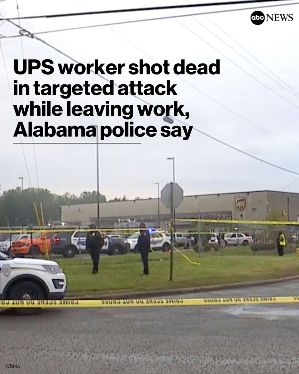 Police in Birmingham, Alabama, are searching for a gunman who shot and killed a UPS worker in a targeted attack, authorities said