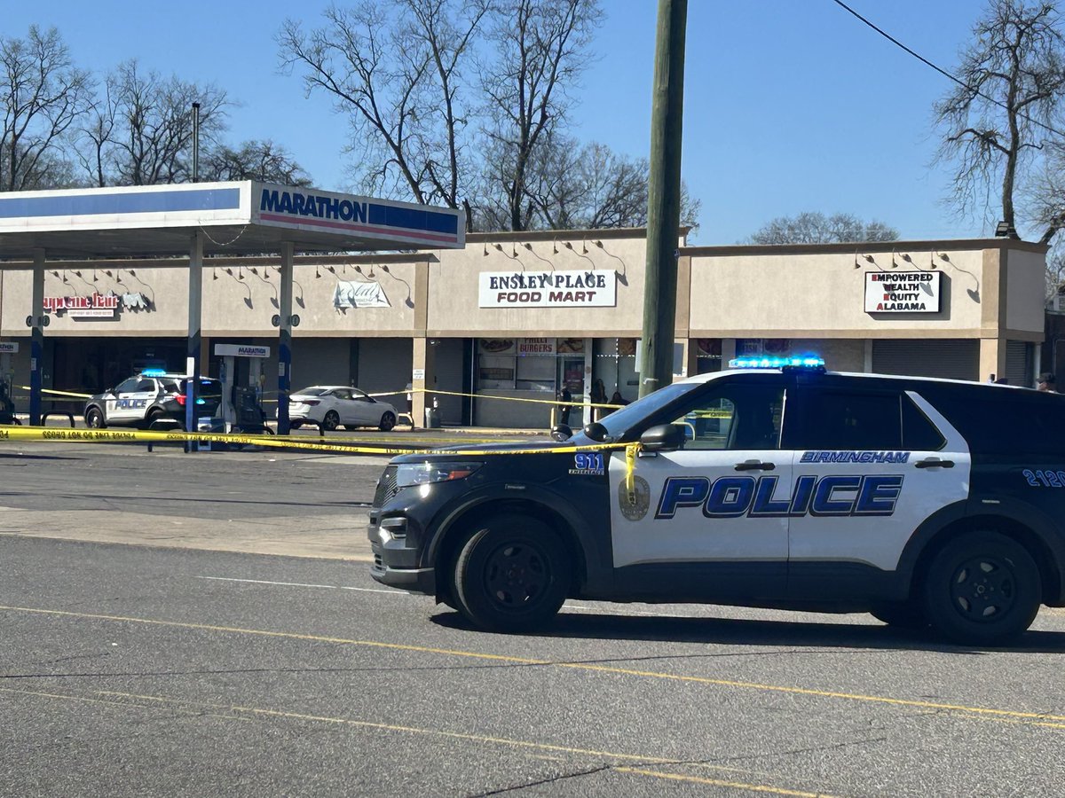 Birmingham Police have blocked off portions of Avenue I and 40th Street Ensley on a persons shot. BPD says it appears as if this was self inflicted