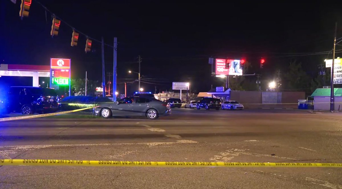 Police are  on the scene of an officer-involved shooting.