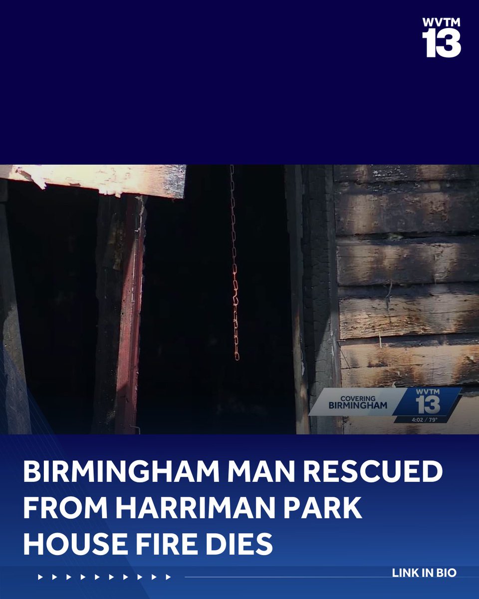 Birmingham man rescued from Harriman Park house fire dies